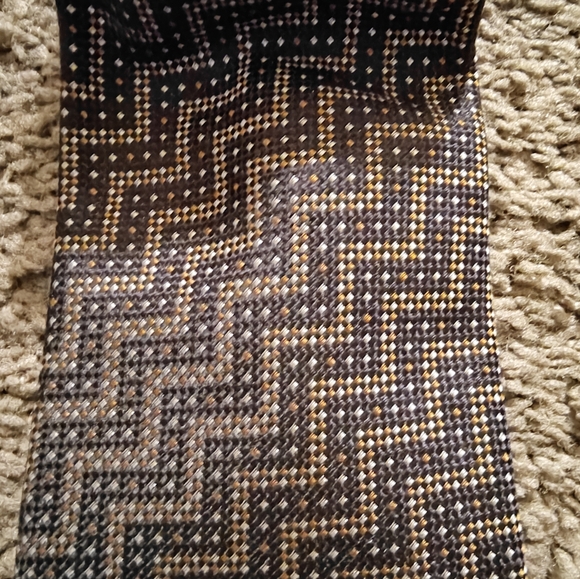 Canali Men Geometrical Pattern tie - Picture 2 of 4